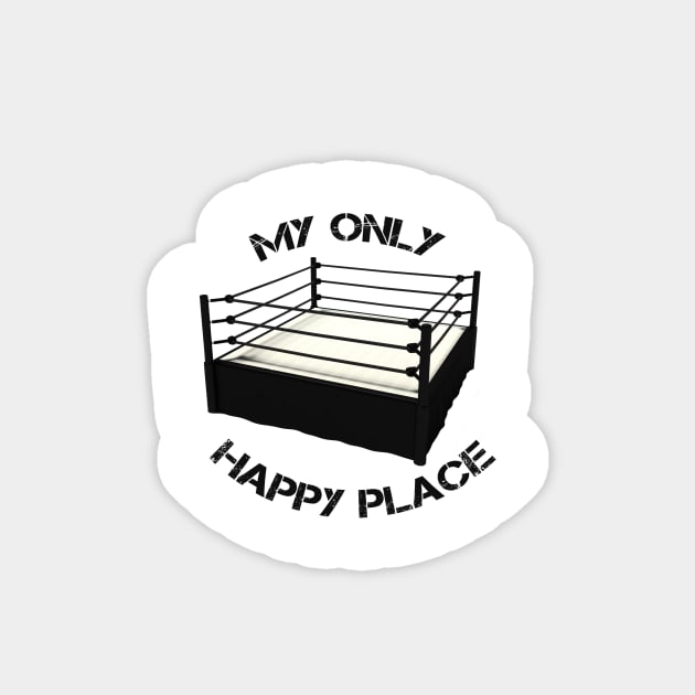 Happy Place Sticker by CadeCarnage